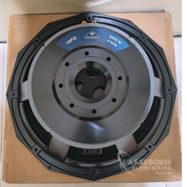Speaker Soundqueen 18PD Voice Coil 5inch 2000 Watt Subwoofer Original Produk