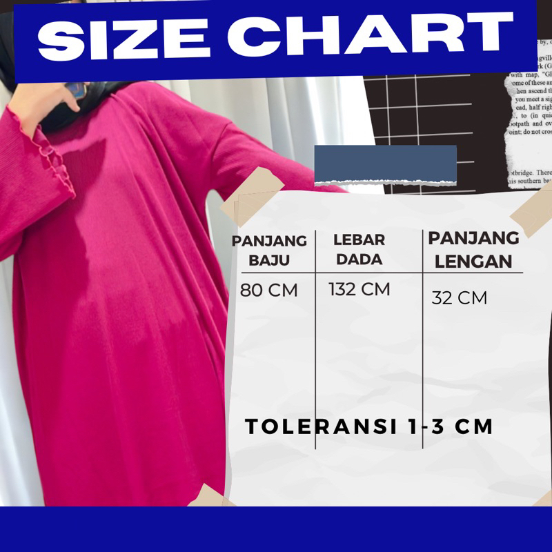 Tunik Oversize Wanita OOTD Kriwil