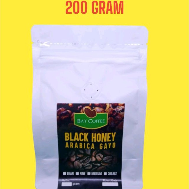 

KOPI BLACK HONEY ARABIKA GAYO 200 GRAM