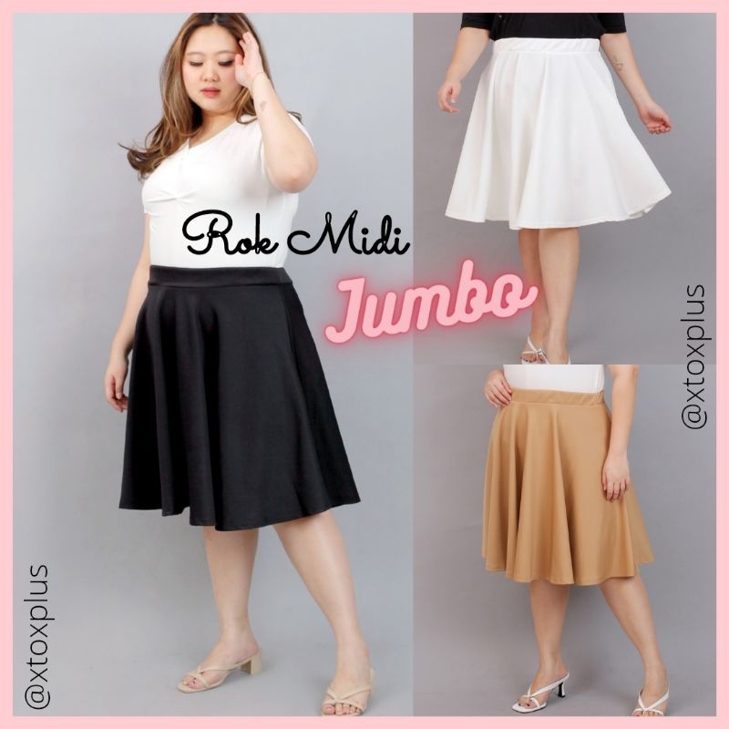 Rok Midi BIGSIZE JUMBO  Ballerina -  xtoxplus retro vintage