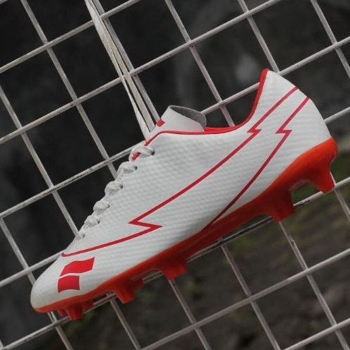 SEPATU BOLA SEVSPO FONDER WHITE RED ORIGINAL