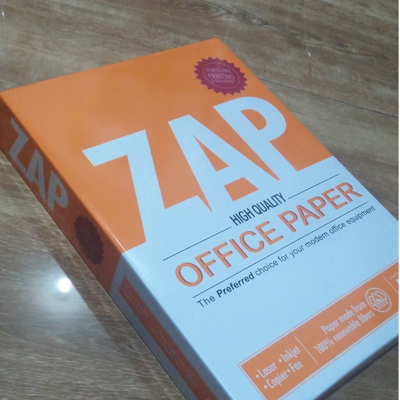 Kertas HVS A4 70 Gram 1 Rim - 500 Lembar ZAP Office Paper