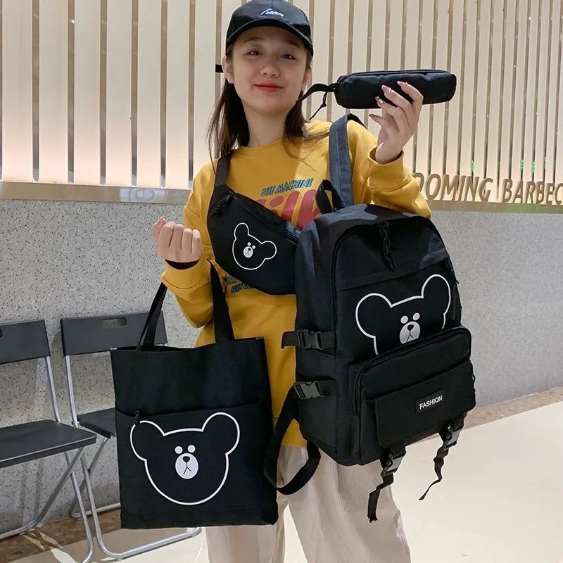 Tas Ransel Anak Terbaru Tas Ransel Unisex Anak Fashion Korea 449