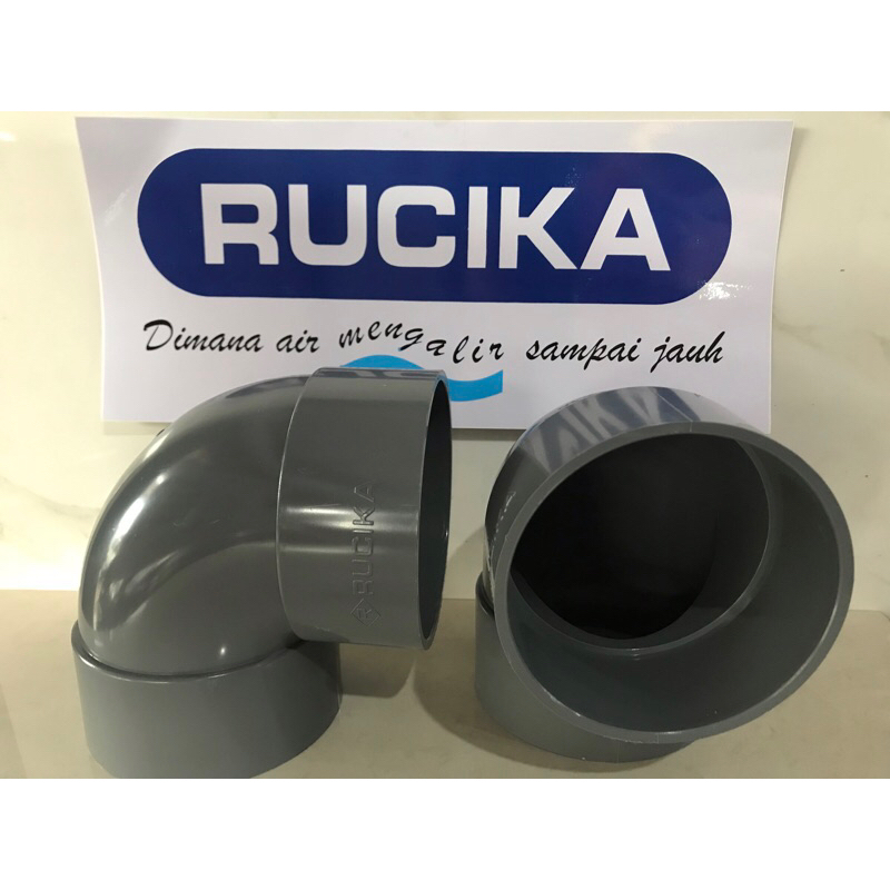 Elbow PVC Rucika 4” D