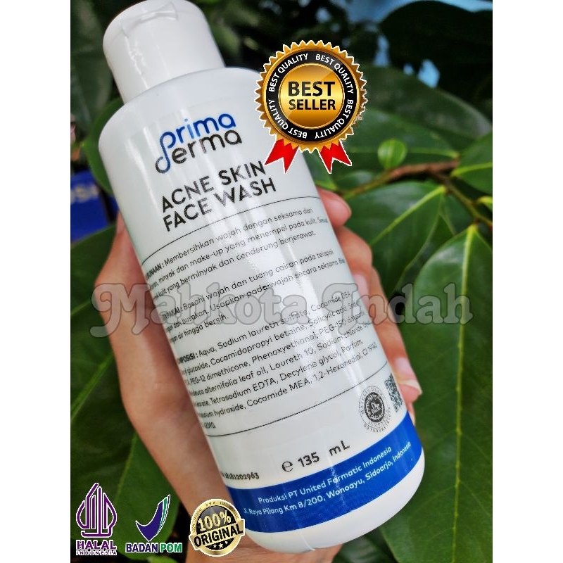 ACNE SKIN FACE WASH / SABUN JERAWAT PRIMADERMA ORIGINAL