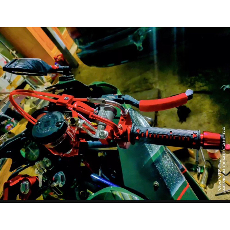 Kabel gas serat carbon 190 cm matic thailand plus L gas Original