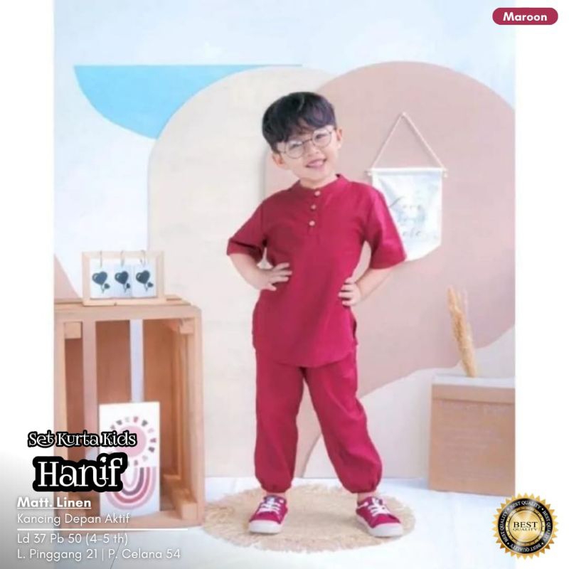 HANIF SETELAN KURTA KIDS