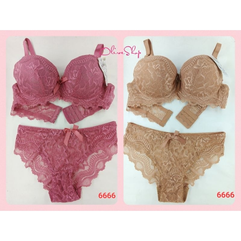 OliveShop ❤️ Set CD Bra Yasimei Mewah Elegan Murah Kode 6661 6666