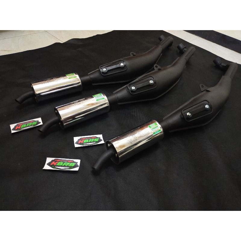 Knalpot fizr KBRS RACING premium full press model AHM VND
