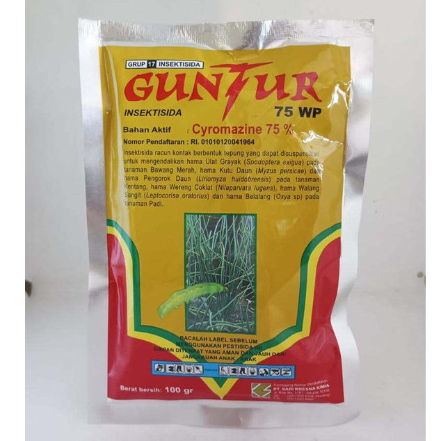 Insektisida GUNTUR 75WP 25gr