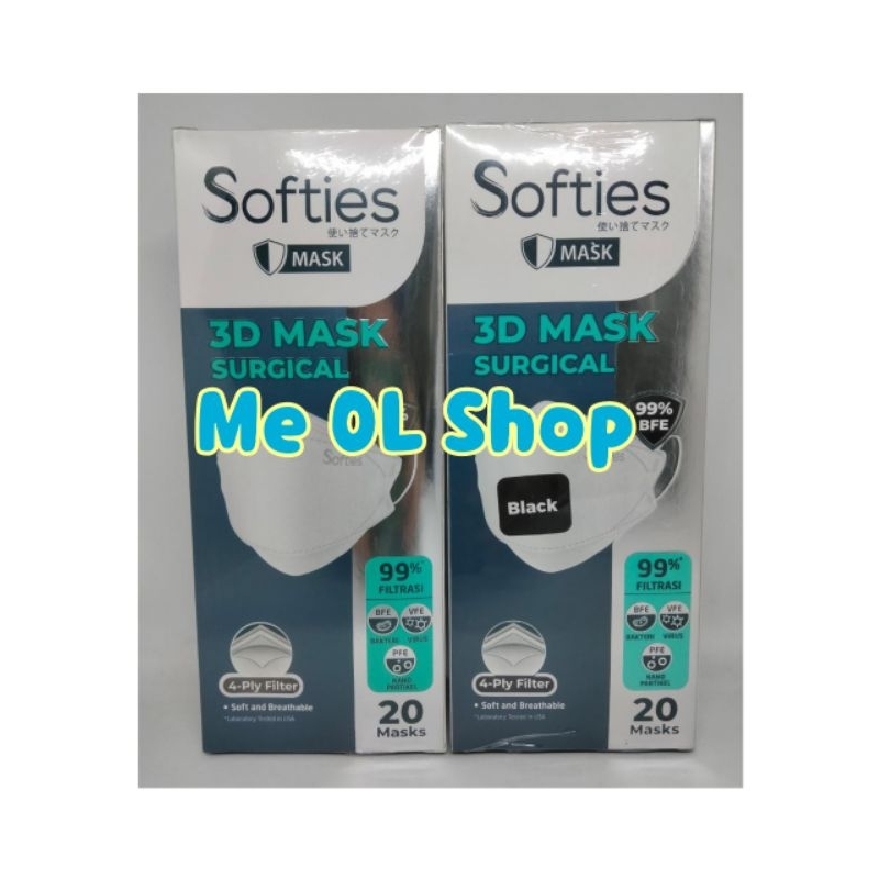 MASKER SOFTIES 3D 4PLY