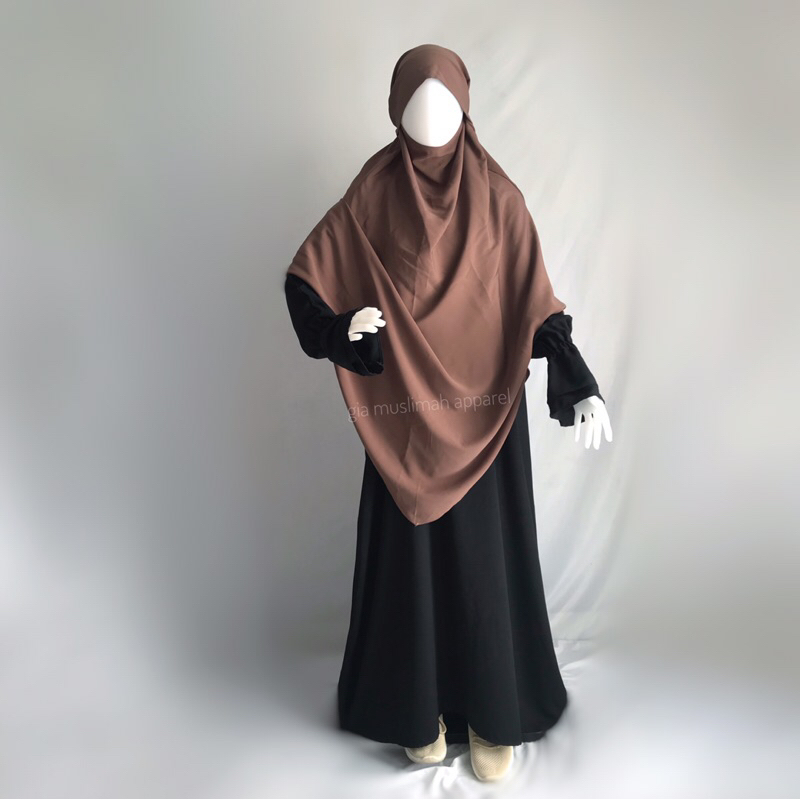 French Khimar Wolfis jumbo murah