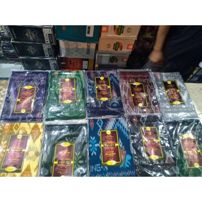 sarung kecubung goyor cap merah fiber
