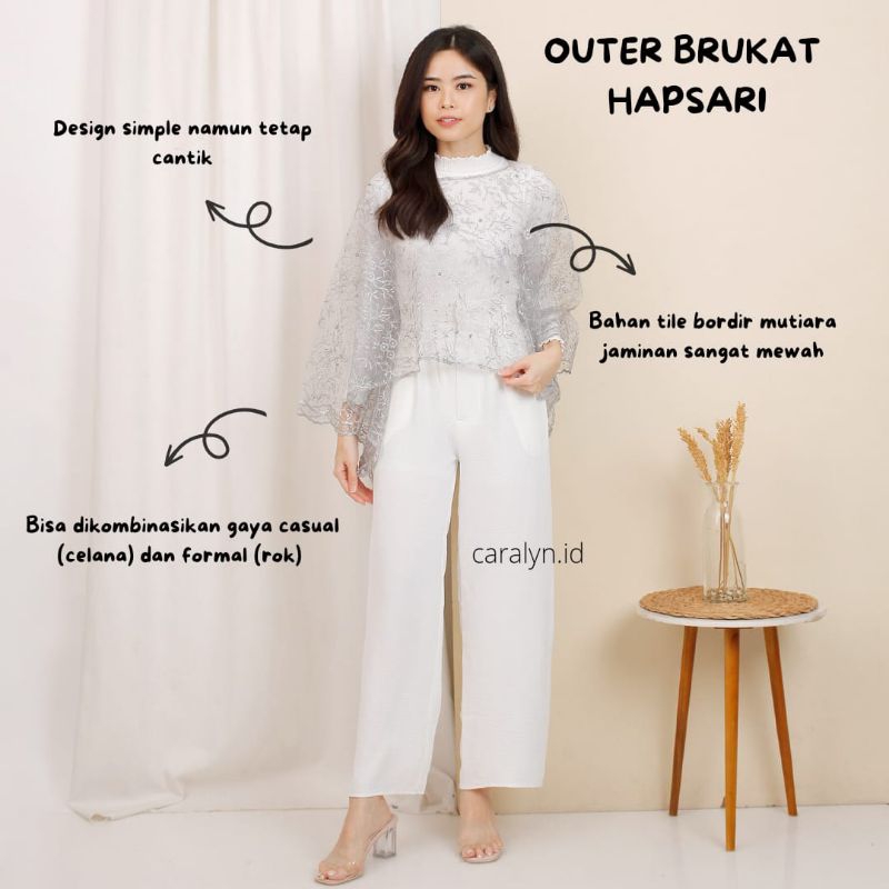 OUTER CAPE HAPSARI KONDANGAN MURAH OUTER SIMPLE