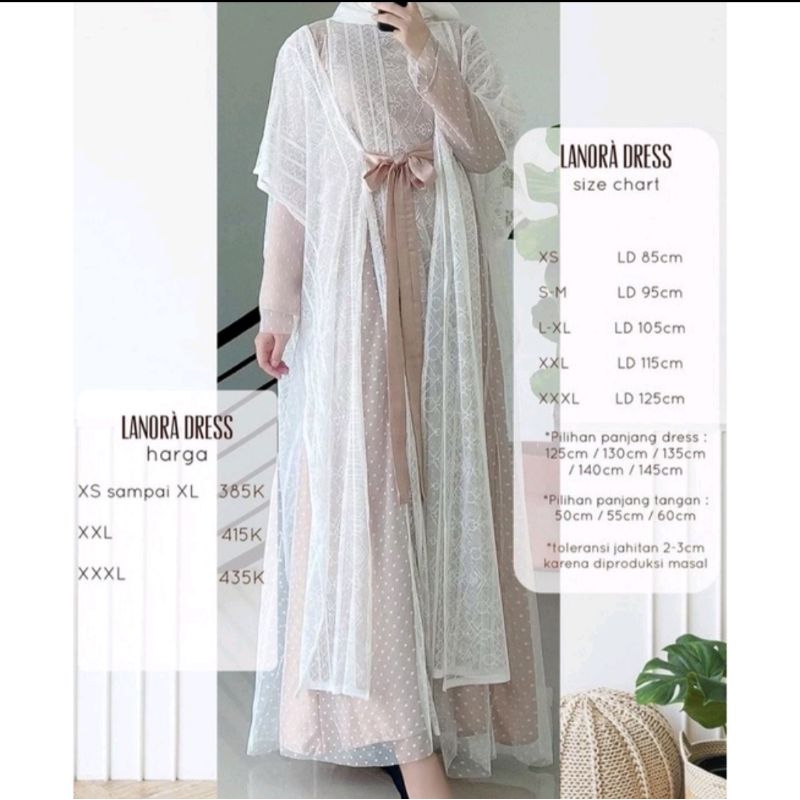 LANORA DRESS BY RAYAPARI_INDONESIA [preloved]