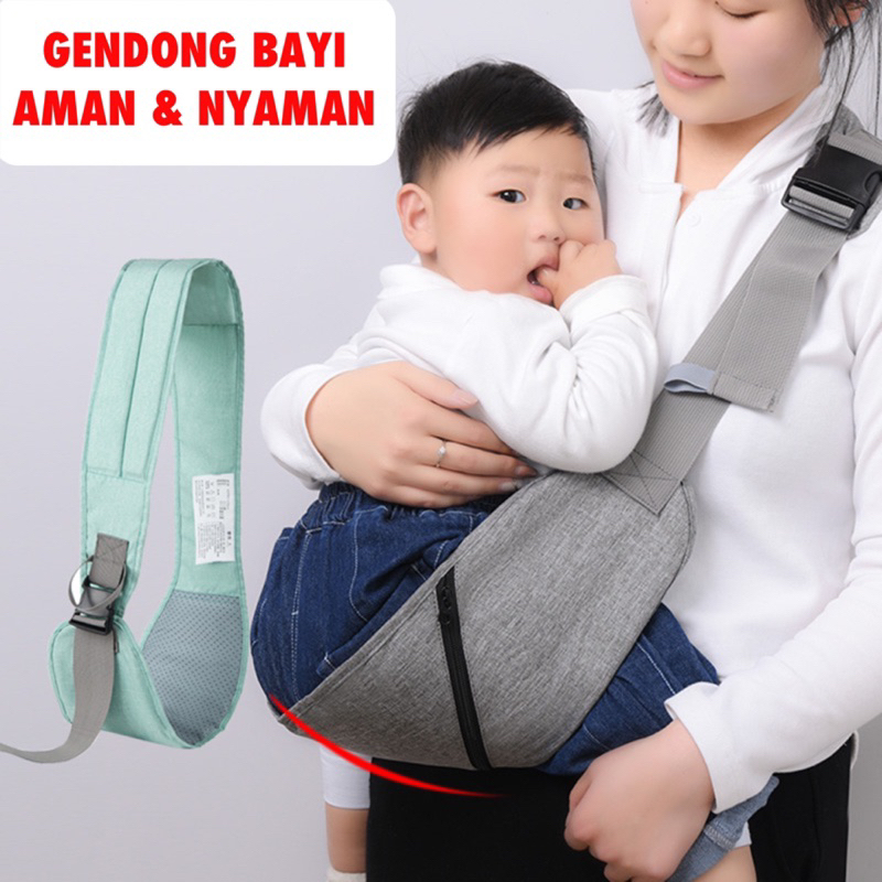 TAS BAYI 6011 - Gendongan Bayi Multifungsi Anti Air &amp; Kuat Baby Carrier Sling - F