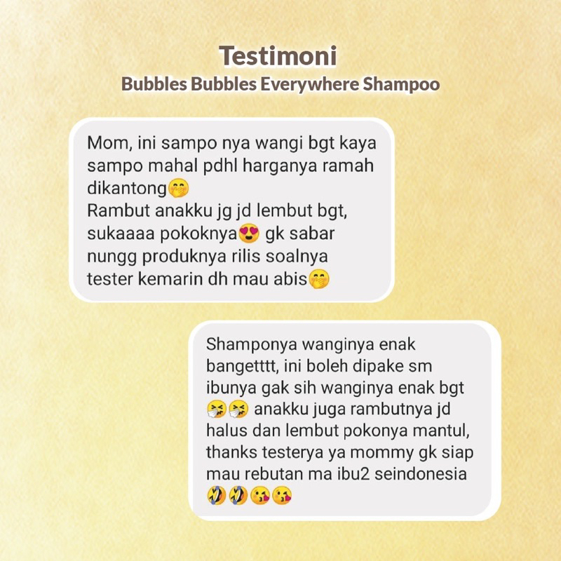 MOELL Shampoo / Shampo Bayi / Shampoo Natural Organik / SLS Free / Save For Sensitive skin / BPOM / Halal / Moell Bubbles Bubbles Everywhere Shampoo / Moell Samarinda Balikpapan bontang kalimantan Jakarta Jawa / MomUung Samarinda Mom Uung smd