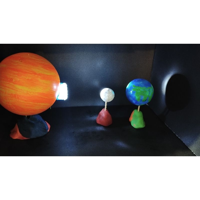 

painted full cat paket tugas praktikum gerhana matahari bulan sudah dicat tugas sekolah