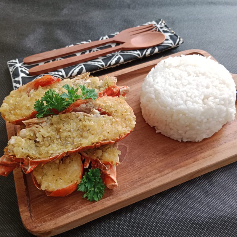 

Paket Lobster Medium Garlic Butter dengan Nasi