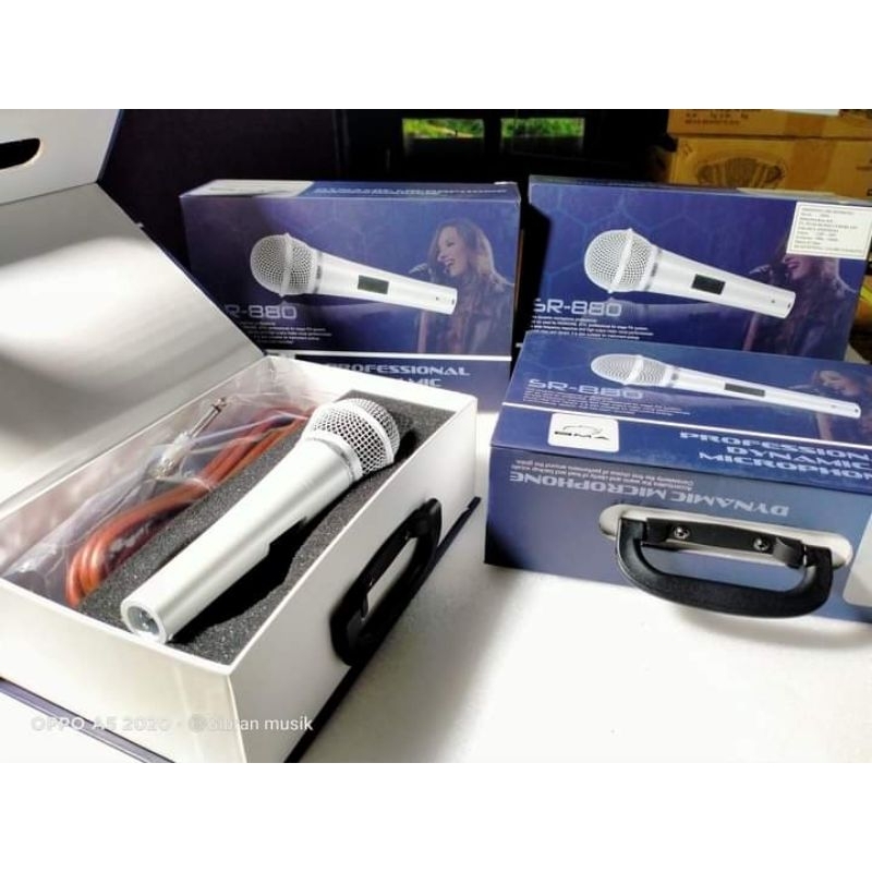 Mic Vocal BMA Sr880 oryginal/Mic vocal jernih/Mik vocal bma