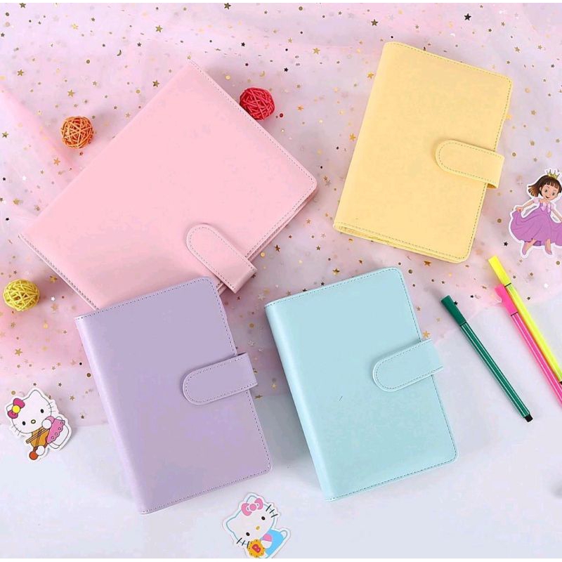 

Binder A6 Kulit Jeruk Sintetis 6 Lubang Ring Import