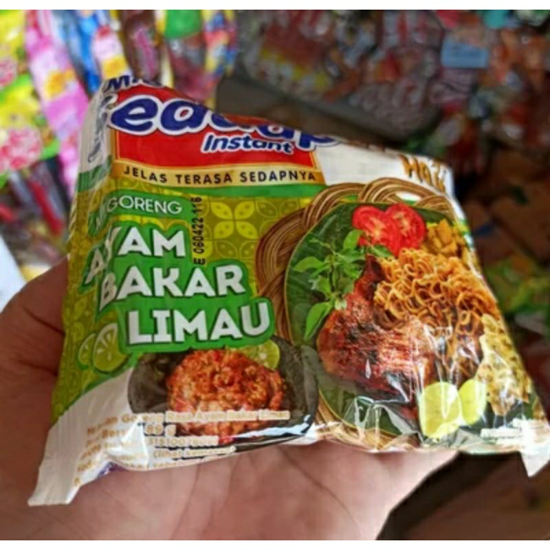 

mie sedaap ayam bakar limau