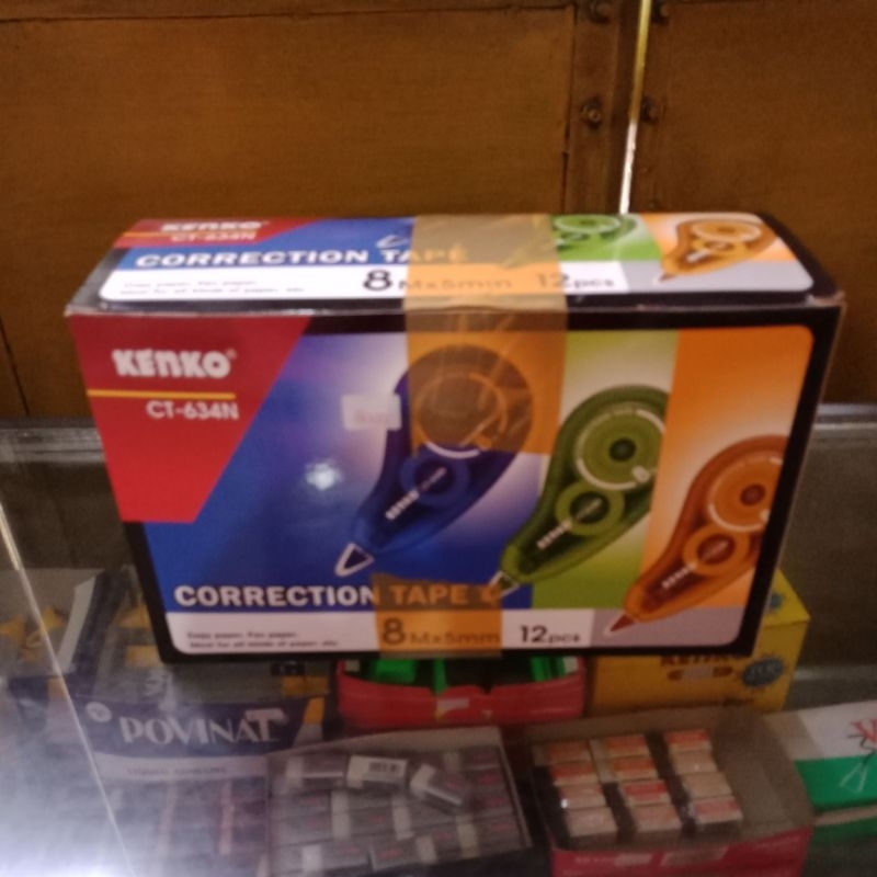

CORRECTION TAPE KENKO 8Mx5mm stipo kertas