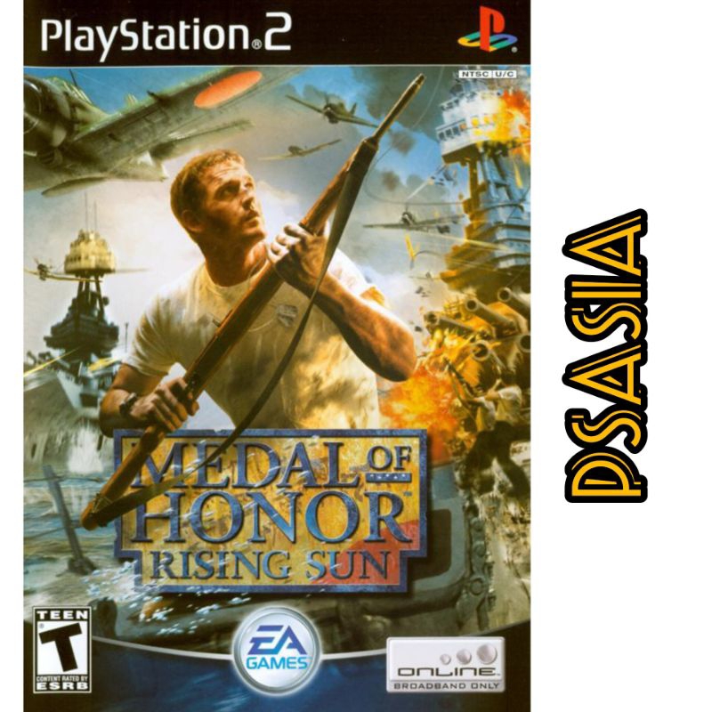 Kaset PS 2 Medal of Honor Rising sun