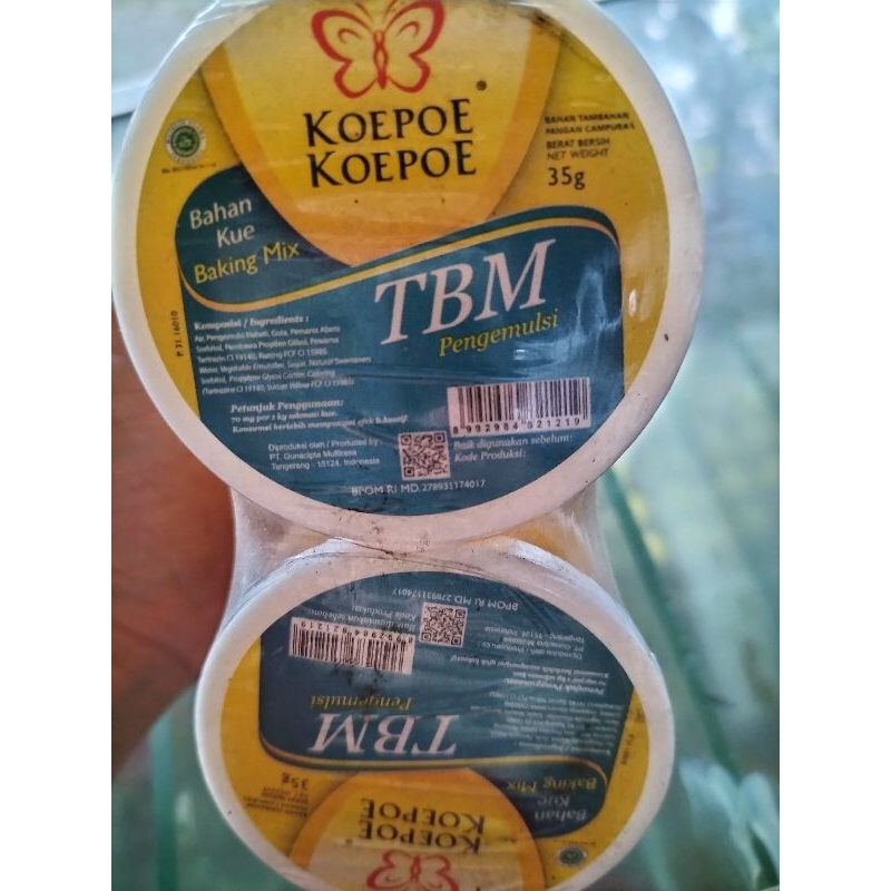 

TBM kupu pengembang pengemulsi kue