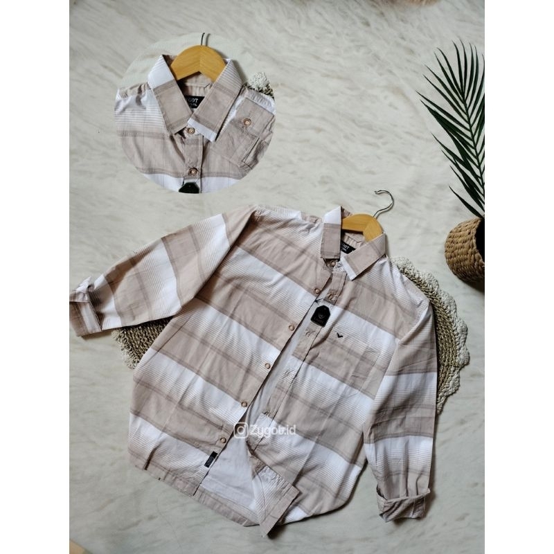 Kemeja zygot panjang cowok