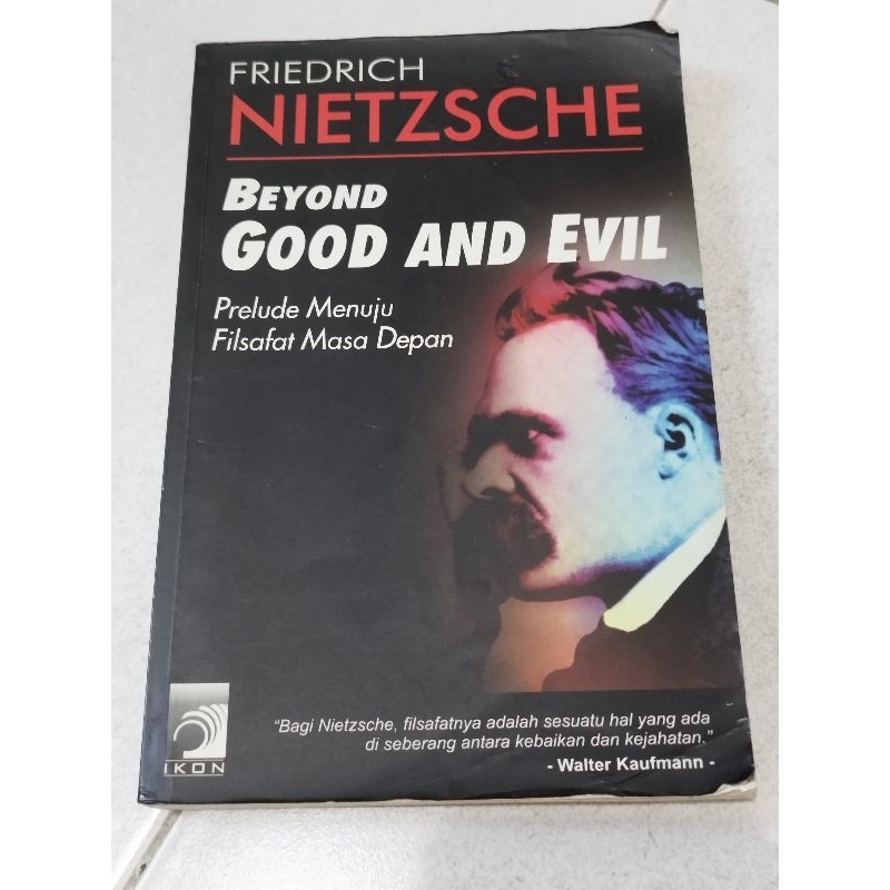 Buku BEYOND GOOD AND EVIL karya Nietzsche