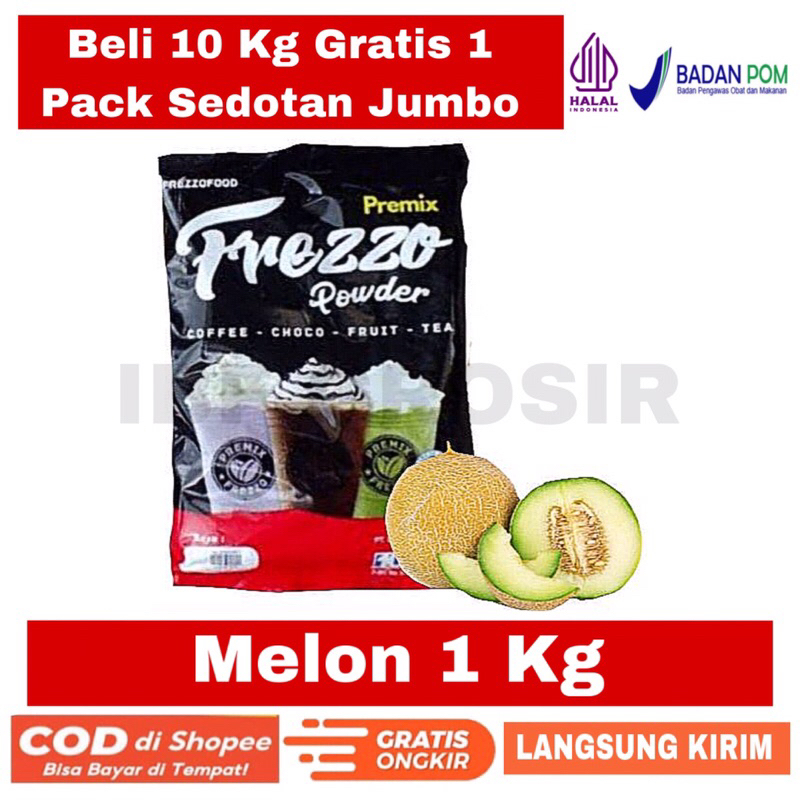 

Frezzo Bubuk Minuman Rasa Melon 1 Kg Powder Drink Terlaris