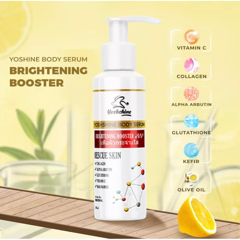 Yoshshine body serum Brightening booster