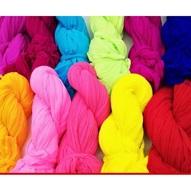 20 helai kain stoking bahan bunga stoking