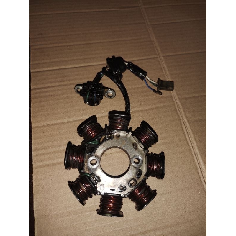 Spul spol assy supra x 125 yang maghnet denso original