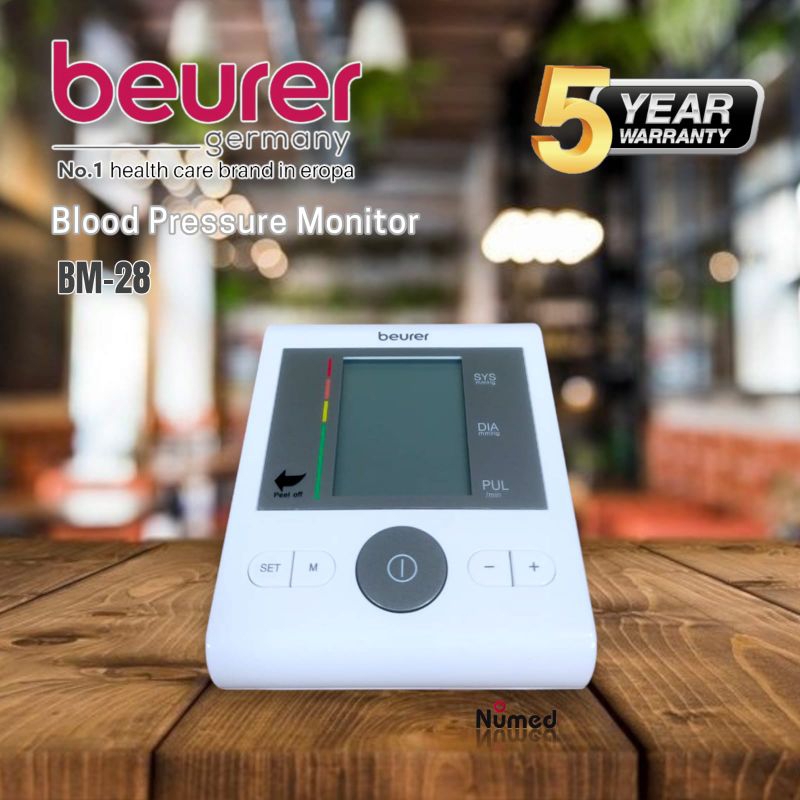 Tensimeter Digital Original Beurer BM28 + Adaptor Garansi Resmi 5 Tahun / Tensi Meter Digital Beurer BM-28