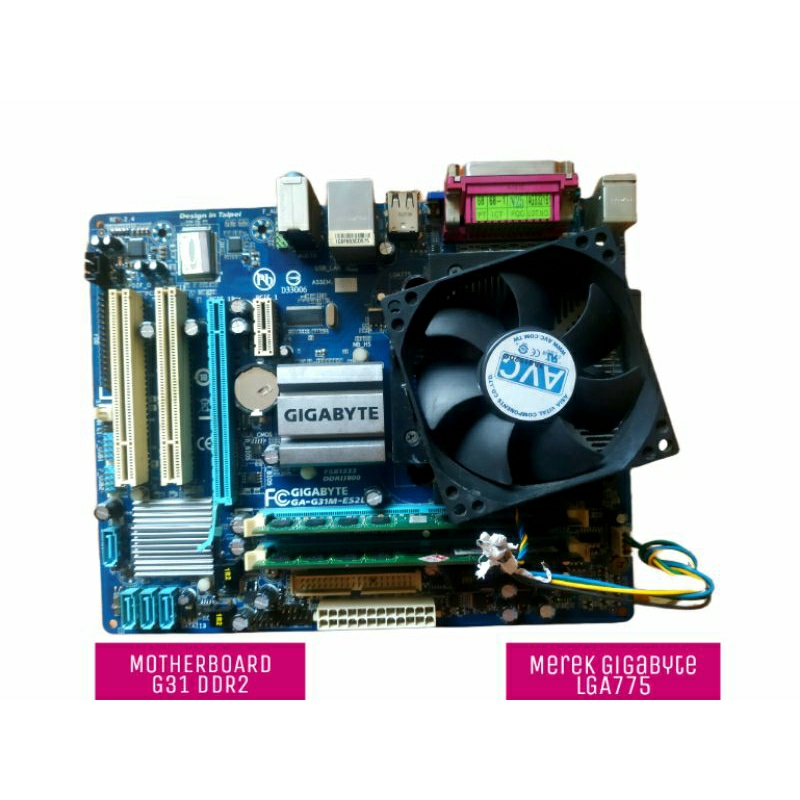 Motherboard Intel LGA775 Overclock Mobo G31m-ES2L Gigabyte DDR2 Core2duo Dual-Core