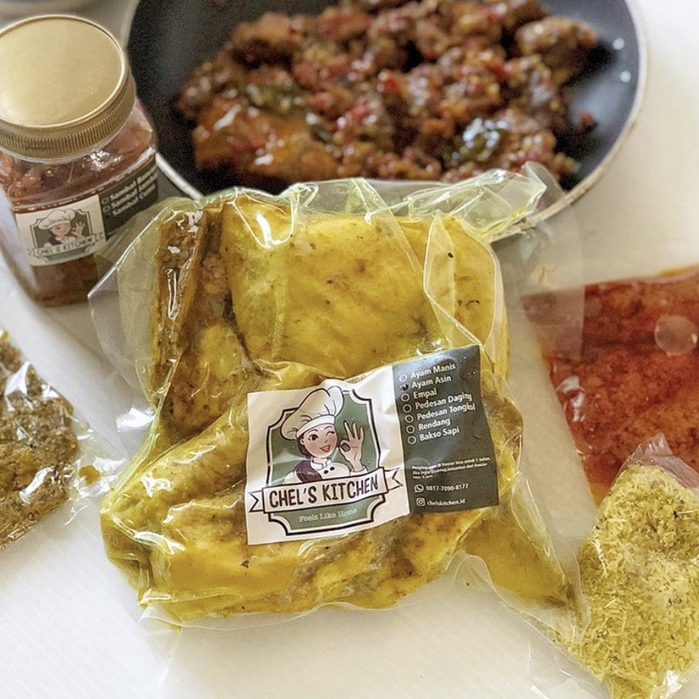 

Ayam Kalasan Bumbu Ungkep Kuning / Ayam Kalasan Asin