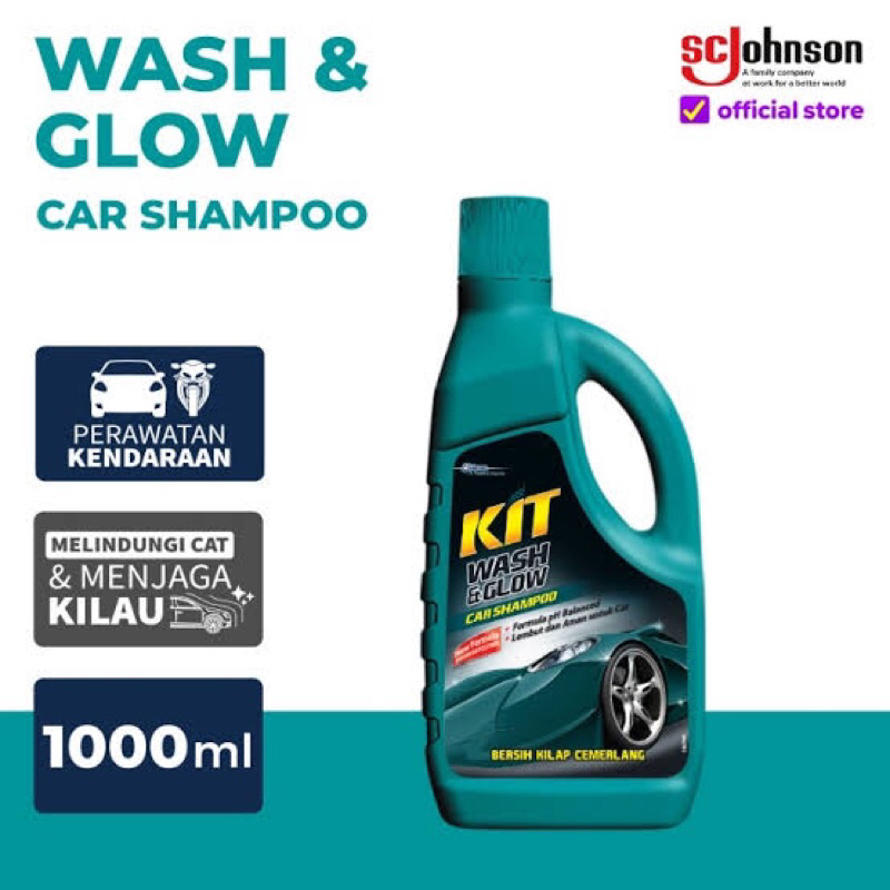 KIT WASH AND GLOW REFILL / SHAMPOO MOBIL / SHAMPOO MOTOR / KIT ORIGINAL