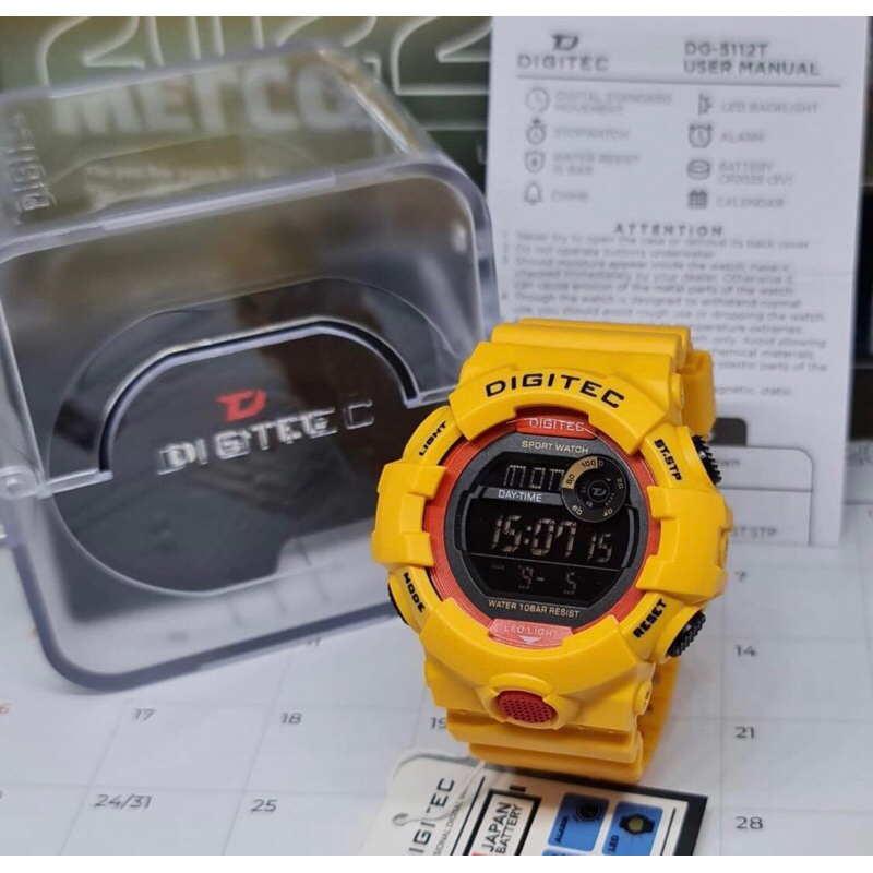 jam tangan digitec DG 5112T Digital