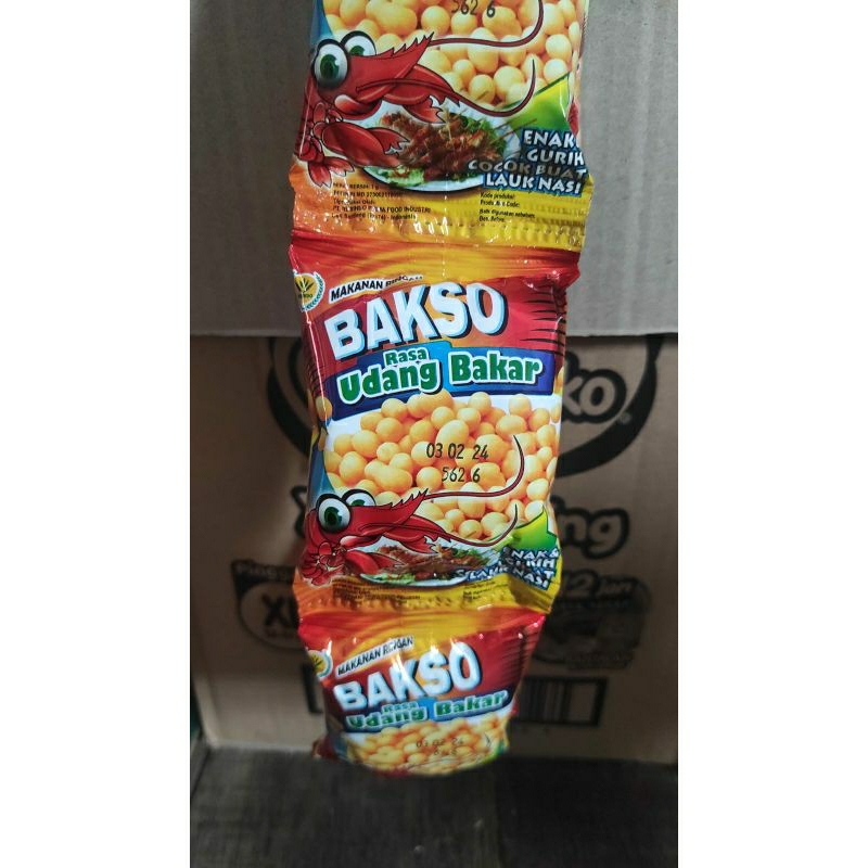 

bakso udang bakar isi 10bks
