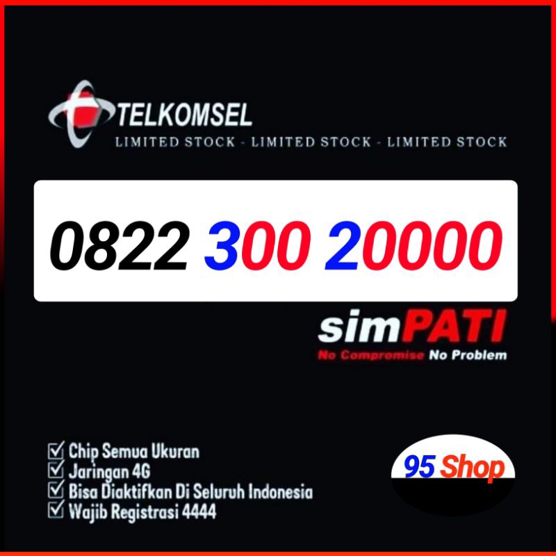 Nomor cantik Telkomsel