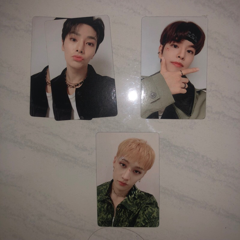 Stray Kids noeasy Withfans 2 bene photocard | Bangchan IN Seungmin
