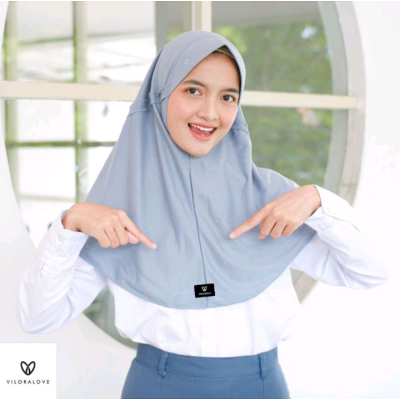 Jilbab Sekolah Jilbab Anak Innova Serut Pita Sembunyi