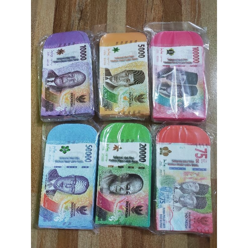 

Amplop lebaran lucu dan unik motif uang dan snack