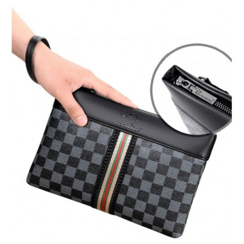 MACDOCK Clutch pria /
tas pria / tas genggam / tas kulit