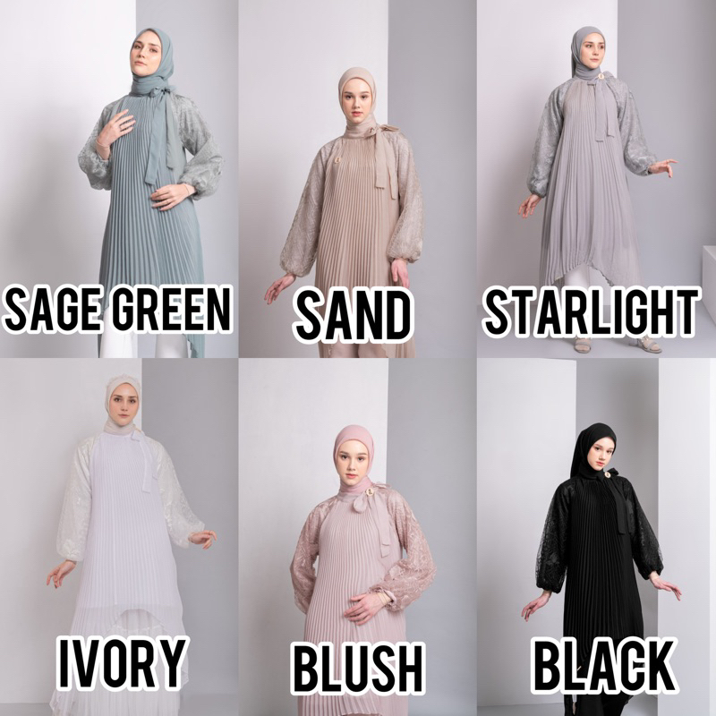 SYLVAINE PLEATS TUNIC BY HEYLOCAL.ID