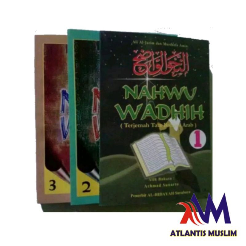 Terjemah Nahwu Wadhih Jilid 1-3 (3 Buku)