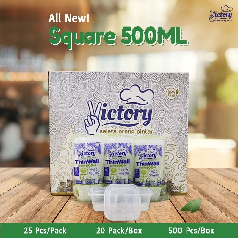 Thinwall Victory 500ml square