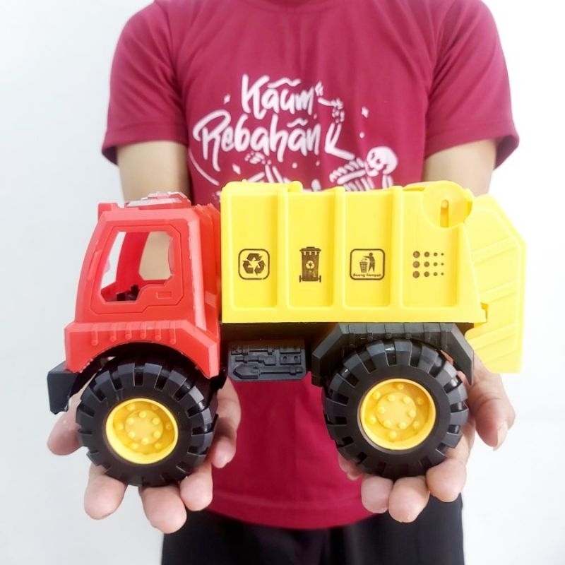 Mainan Mobil Truk Sampah Modern - Miniatur Mobilan Truck Anak Laki Cowok